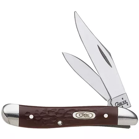 046 BROWN SYNTHETIC JIGGED PEANUT