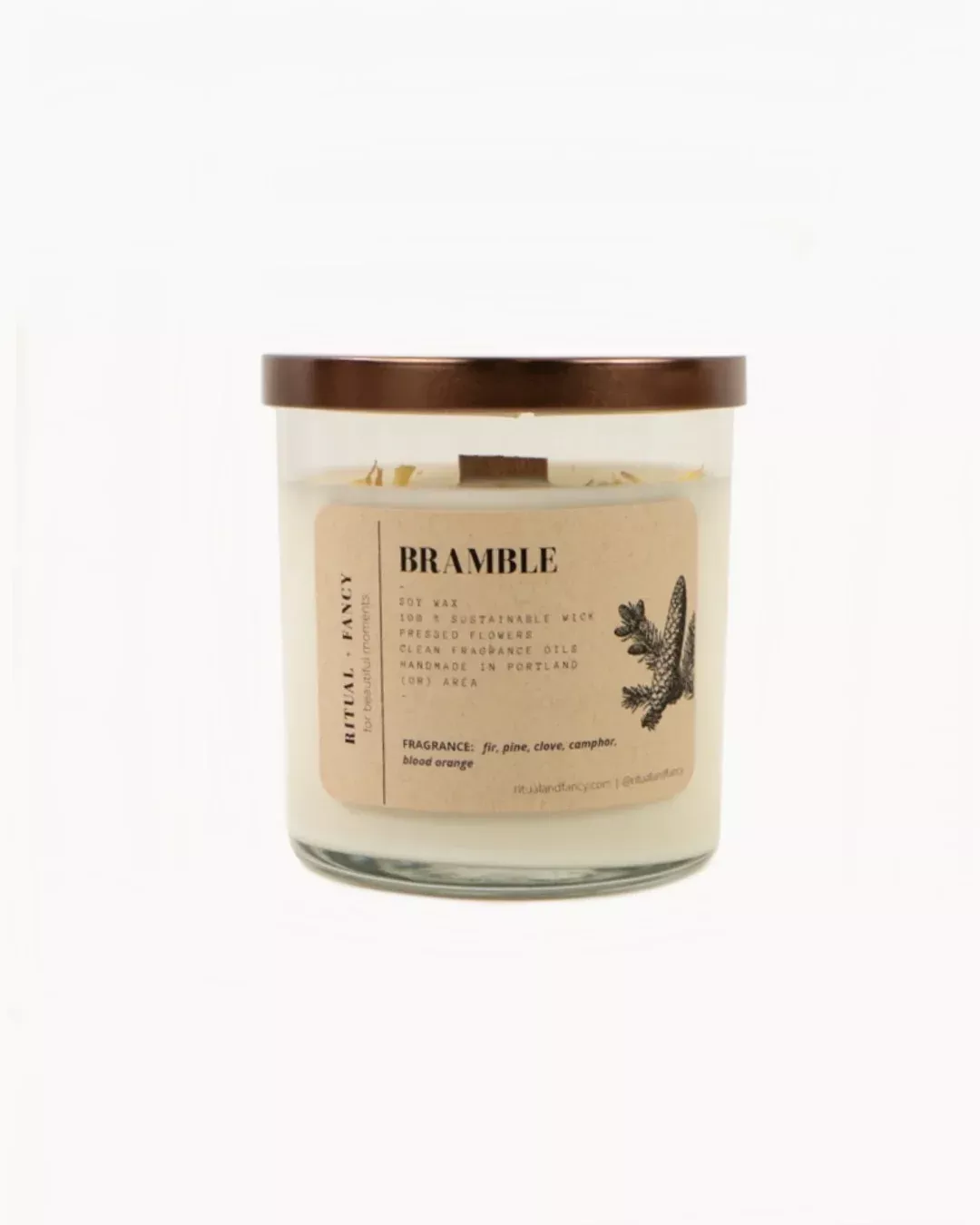 12oz Bramble Candle by Ritual + Fancy