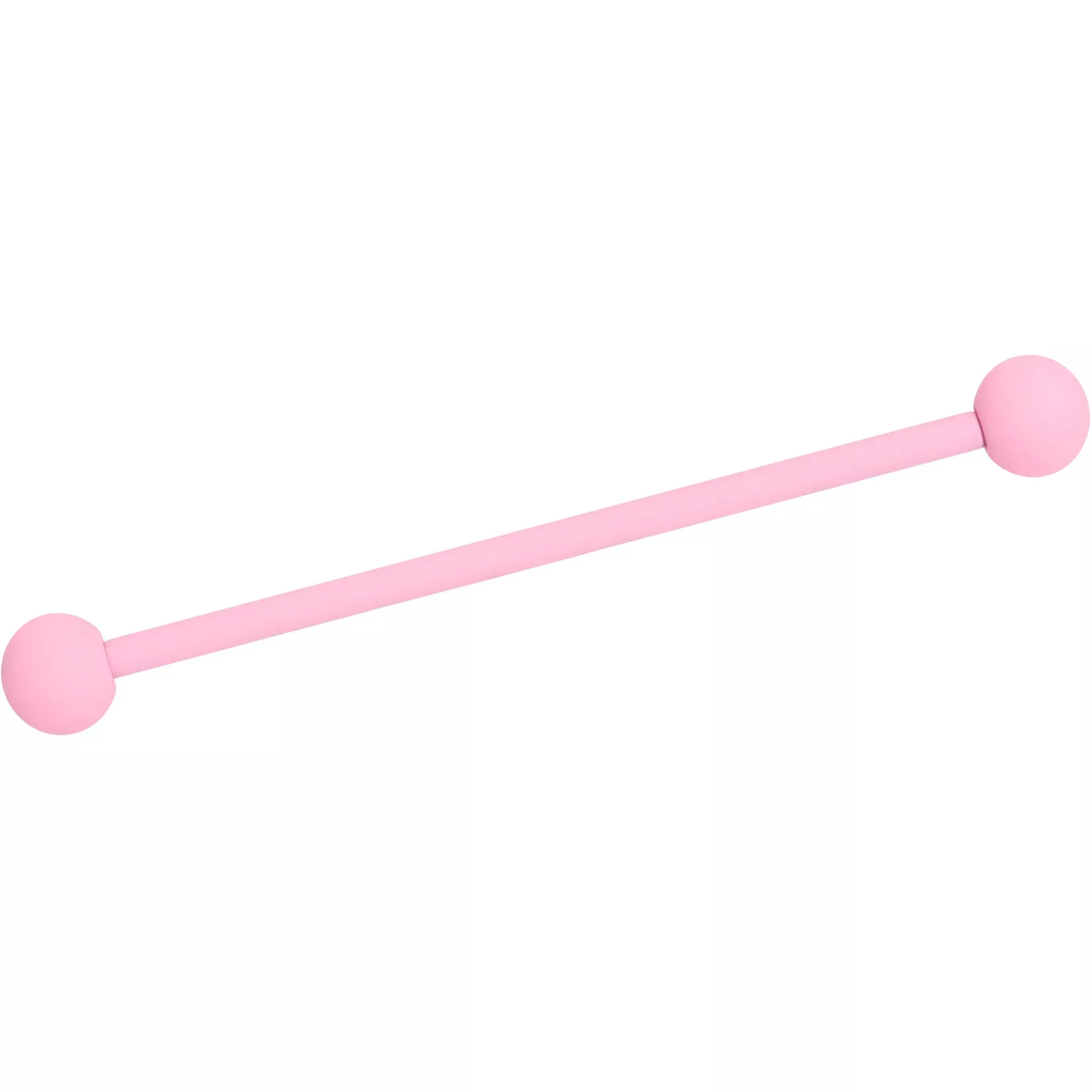 14G Petal Pink Matte Industrial Barbell 38mm