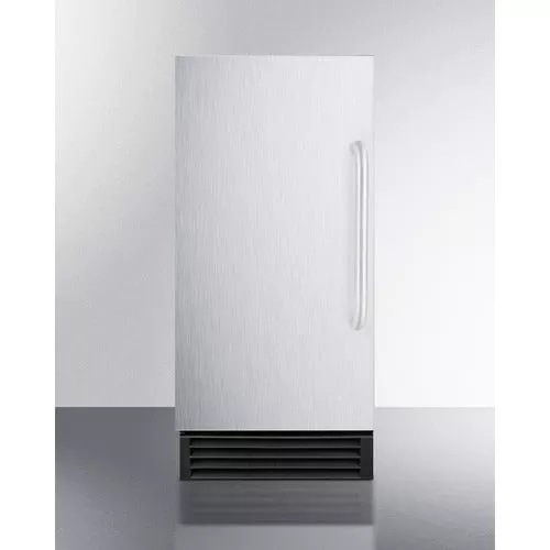 15'' Wide Built-In Undercounter Nsf-Listed Clear Icemaker With Automatic Defrost And Internal Pump - BIM44GCSS Summit