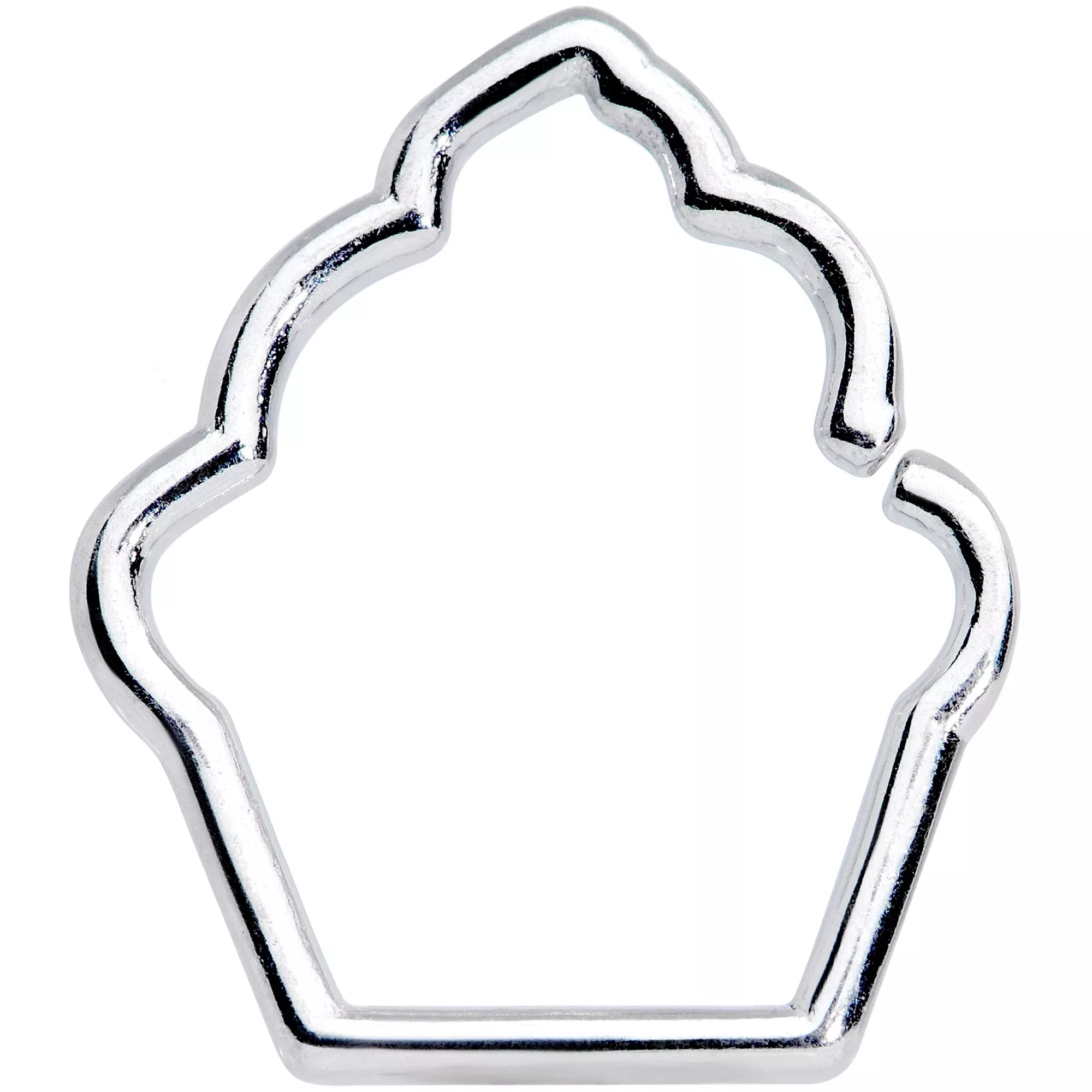 16G 5 /16 Baked Treats Cupcake Closure Ring