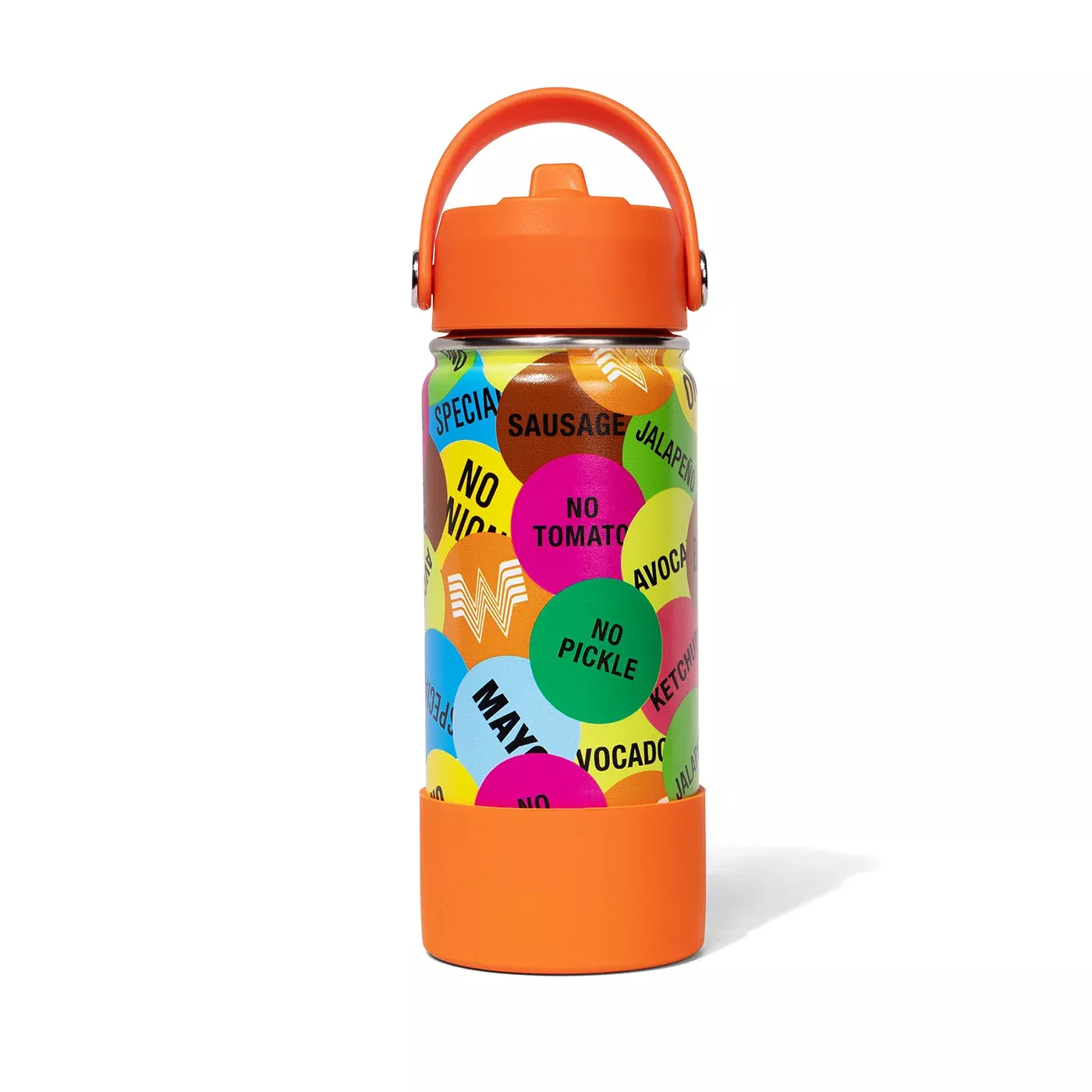16oz Flip Top Sandwich Sticker Bottle