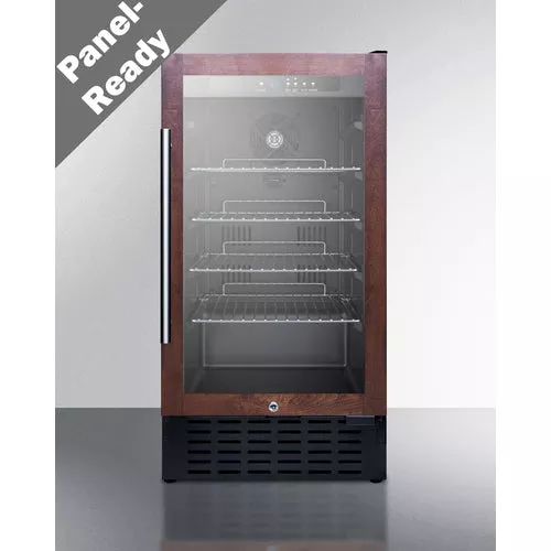 18'' Wide Built-In Undercounter Panel-Ready Refrigerator - SCR1841BPNR Summit