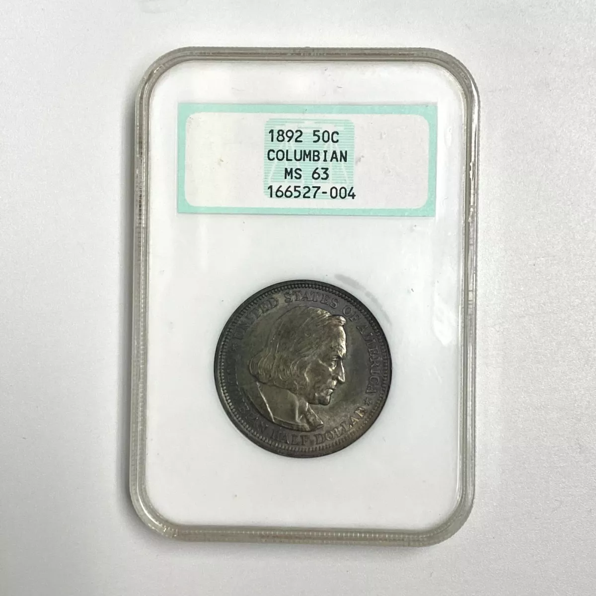 1892 Half Dollar 50C Columbian Exposition NGC MS63.#001
