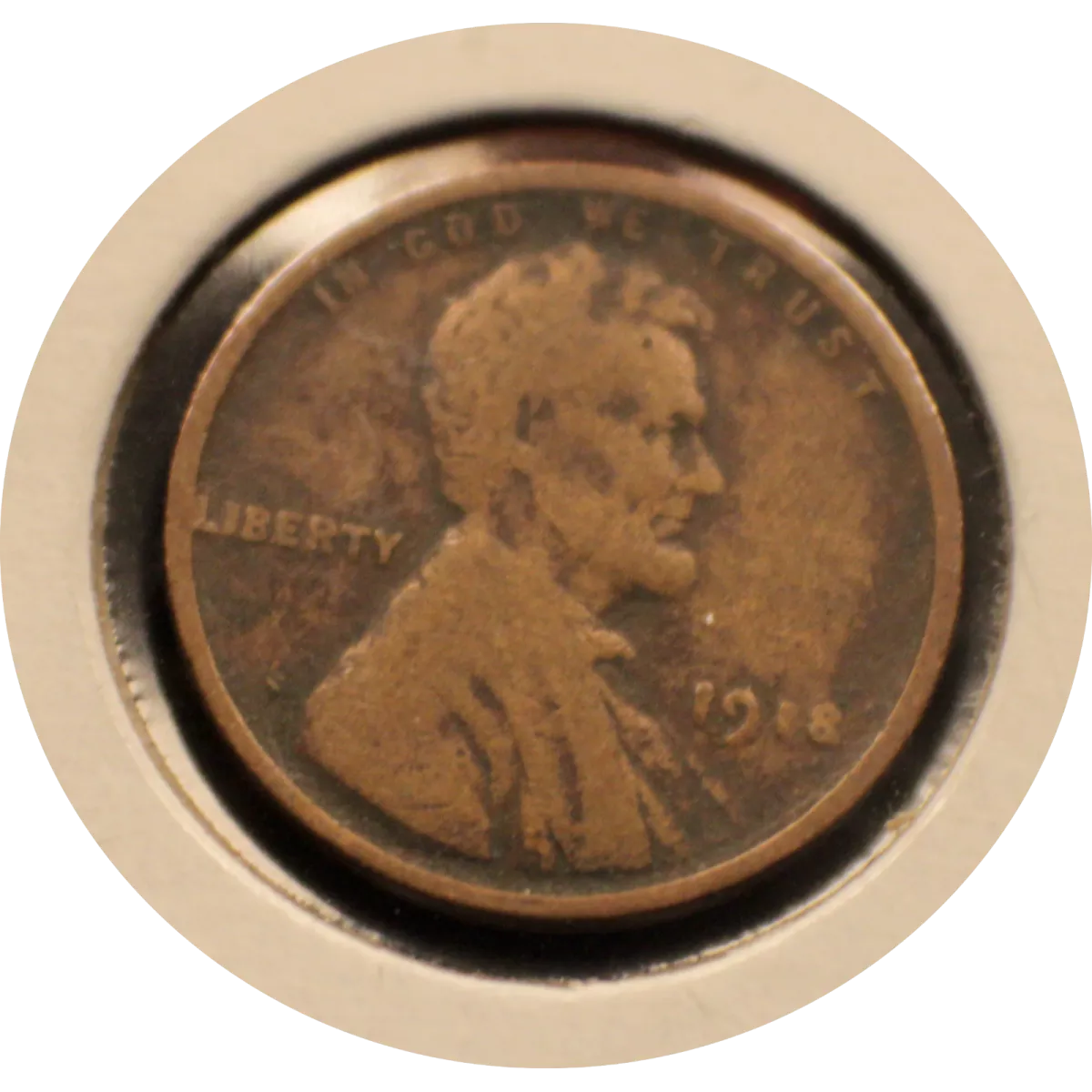 1918 WHEAT PENNY Abraham Lincoln One Cent . #004