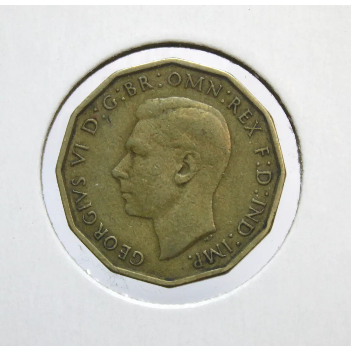 1939 Great Britain 3 Pence KM# 849#3