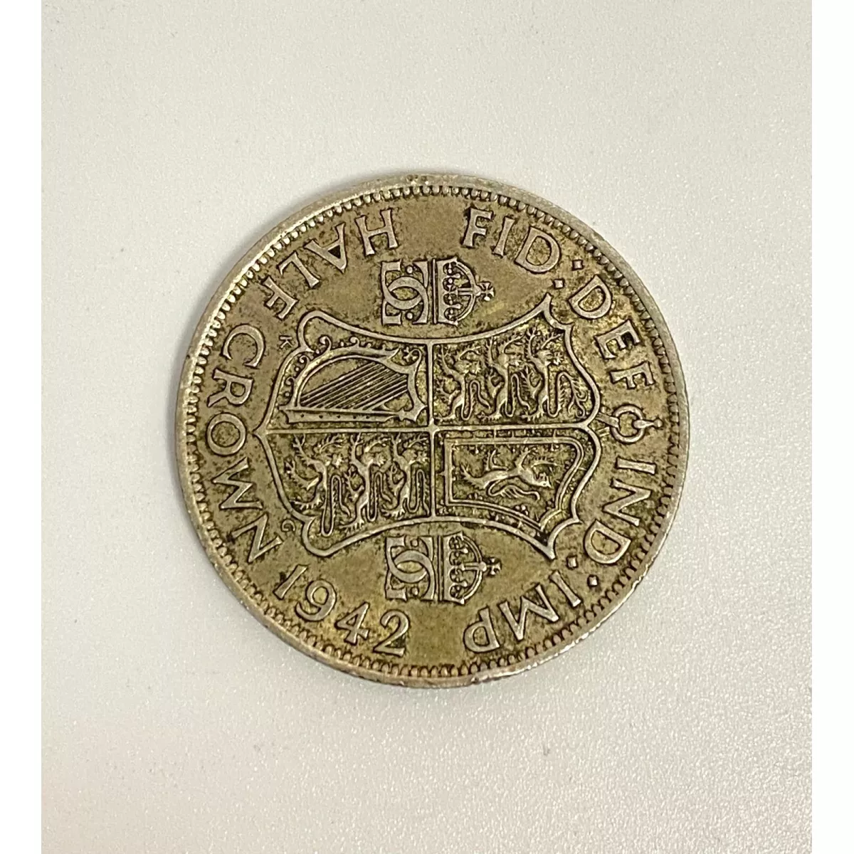 1942 Great Britain, Half Crown Silver coin