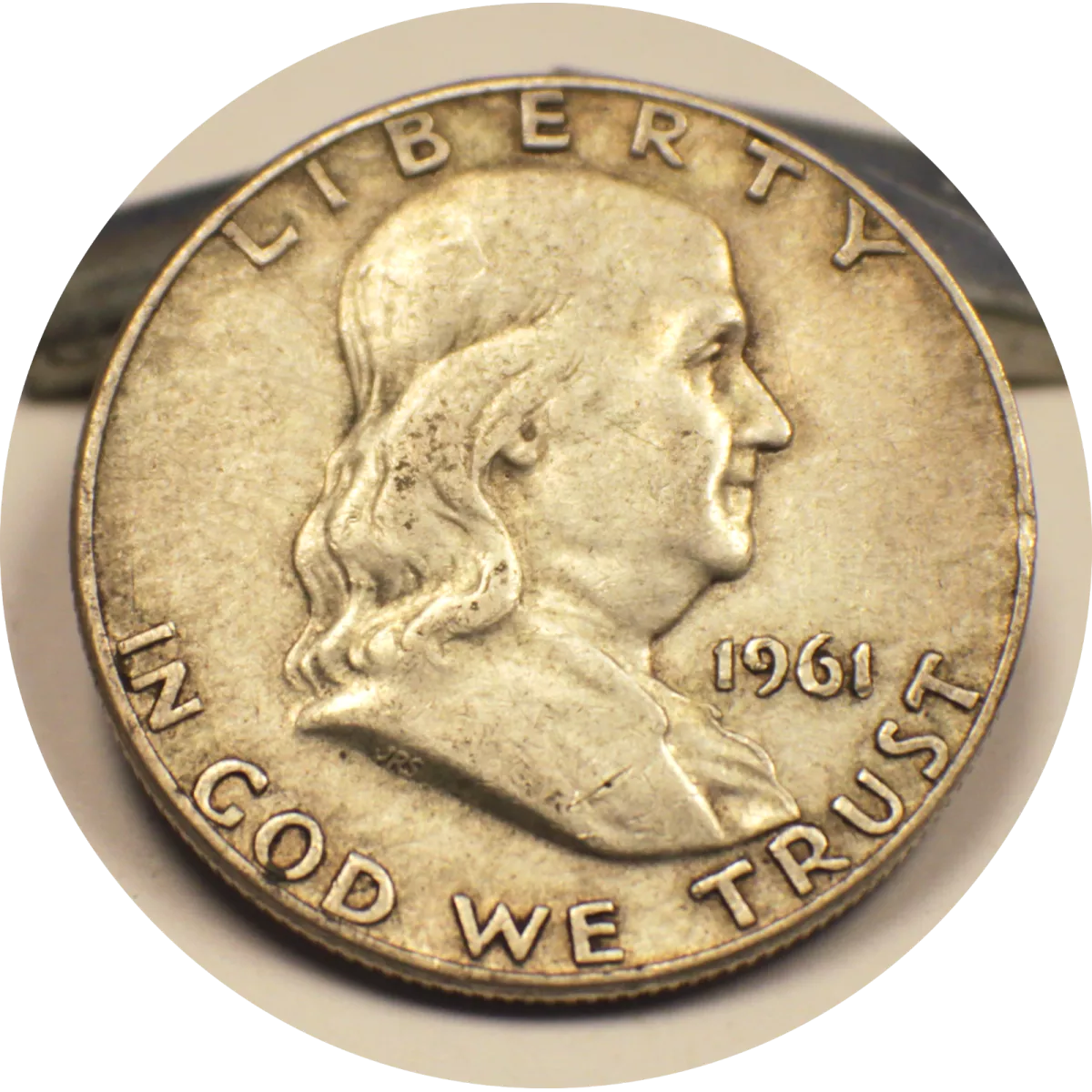 1961 D Franklin Half Silver Dollar Coin #006