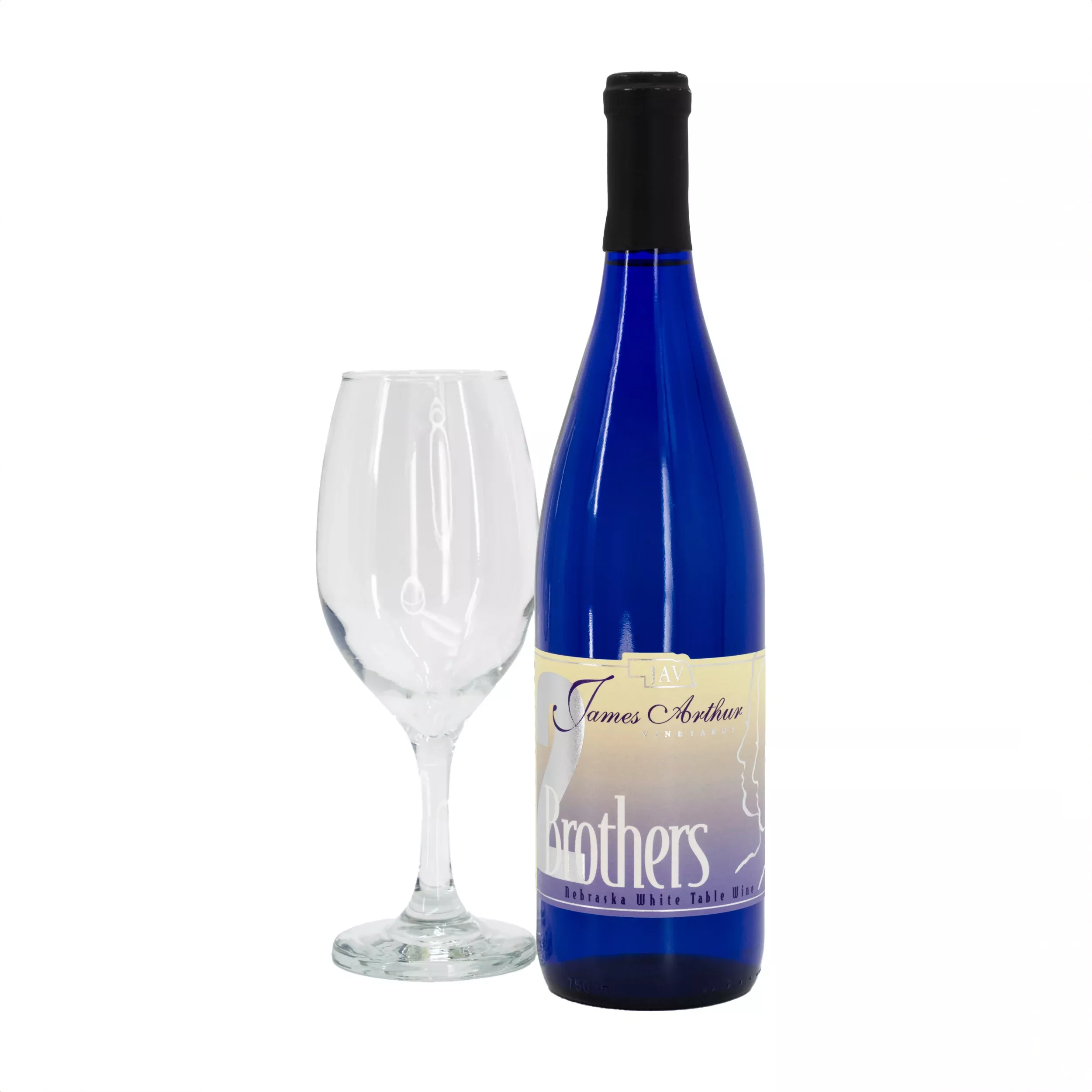 2 Brothers Semi-Sweet White Table Wine | James Arthur Vineyard