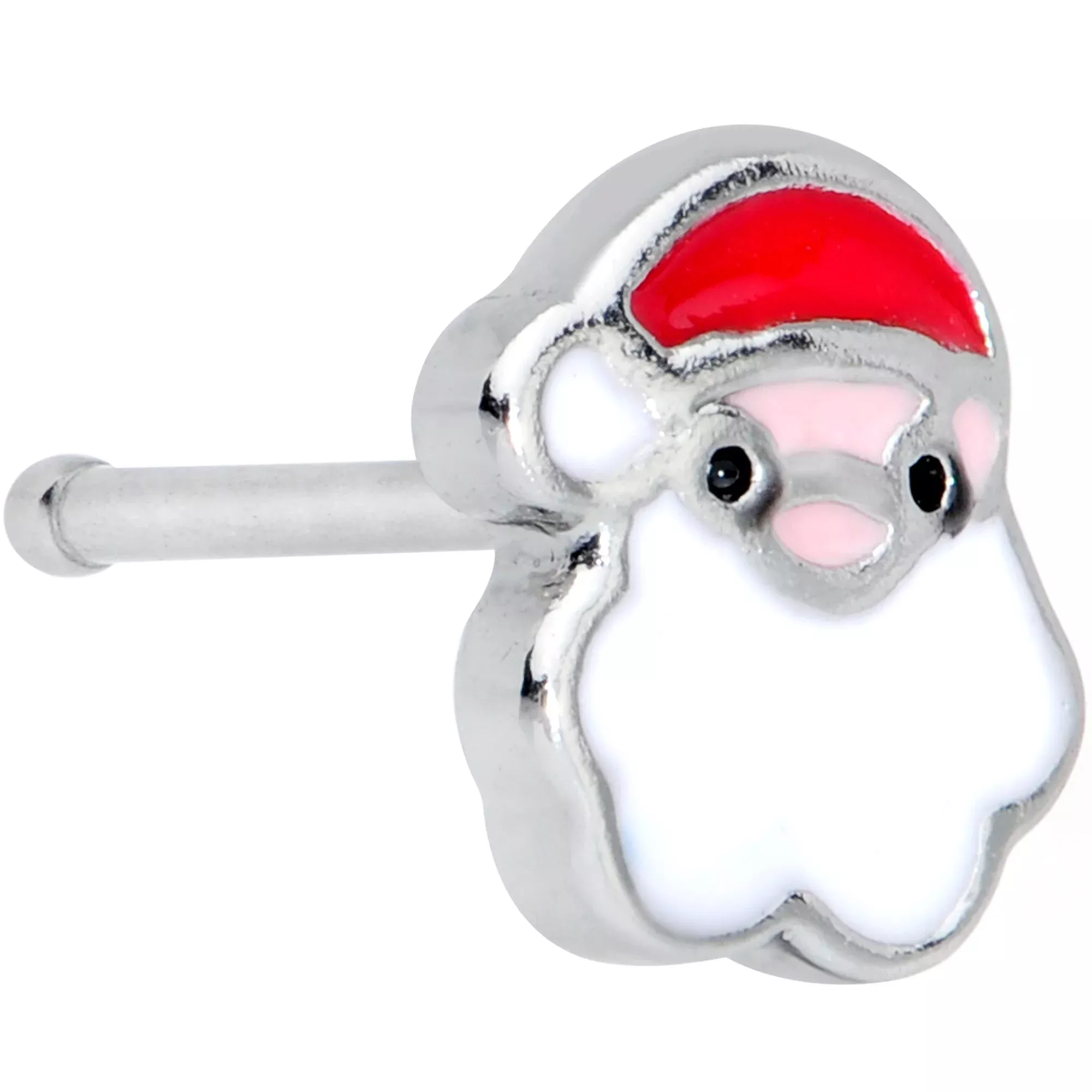 20G 1 /4 Santa Claus Christmas Nose Bone