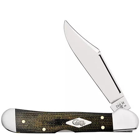 23475 MINI COPPERLOCK - SMOOTH BLACK-GREEN-NATURAL CANVAS MICARTA