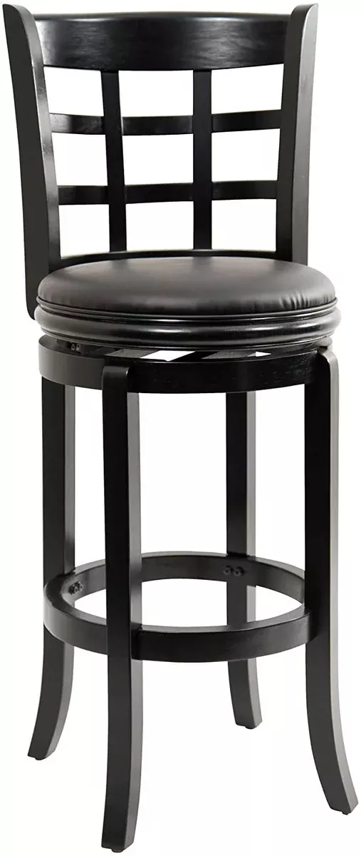 29 Kyoto Swivel Stool` Black
