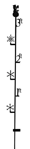 3 Foot Snowman Snow Gauge