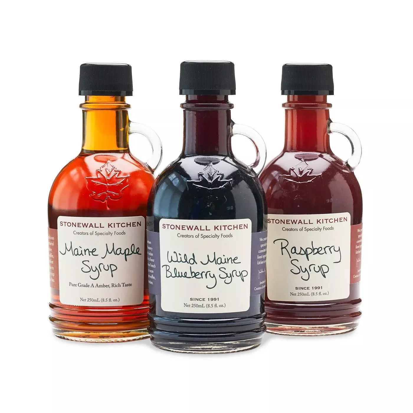 3 Piece Syrup Collection, 250ml each