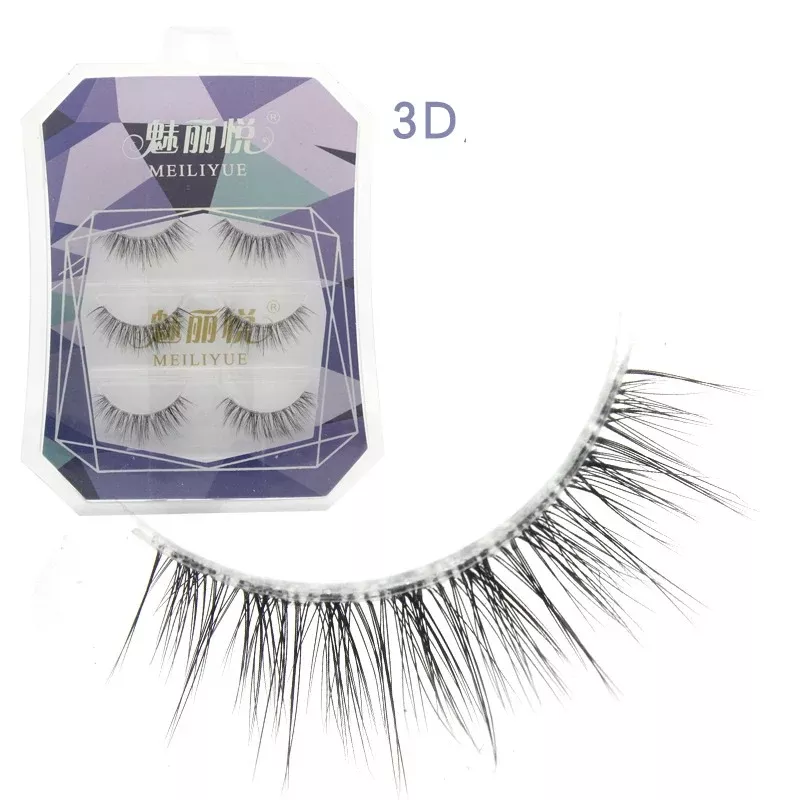 3D crafted hand-made faux lashes