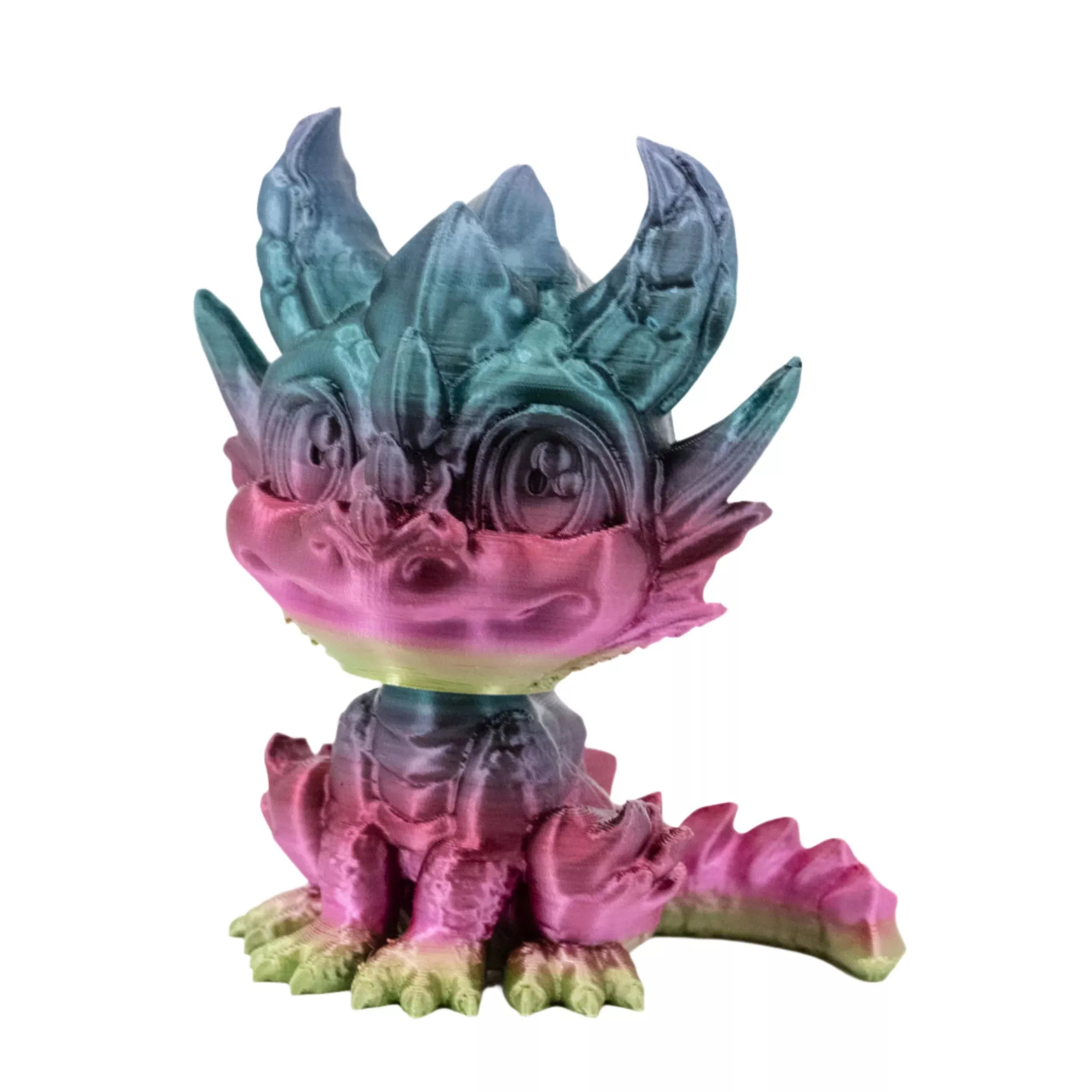 3D Printed Dragon Hatchling Fidget | Multiple Colors | Black Sheep Products LLC