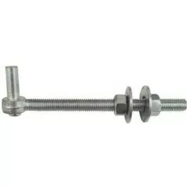 .5 x 6-In. Zinc Bolt Gate Hook