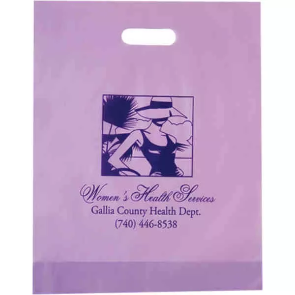 AAB 19FD12153 12 in. x 15 in. Frosted Die Cut Bag- Pack of 250