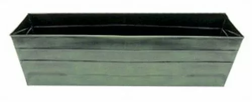 Achla VFB-06 Galvanized Tin Window Box - Powder Coated in Green Patina - Large