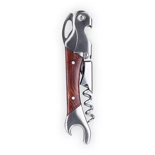 Admiral™ Rosewood DoubleHinged Corkscrew | Viski