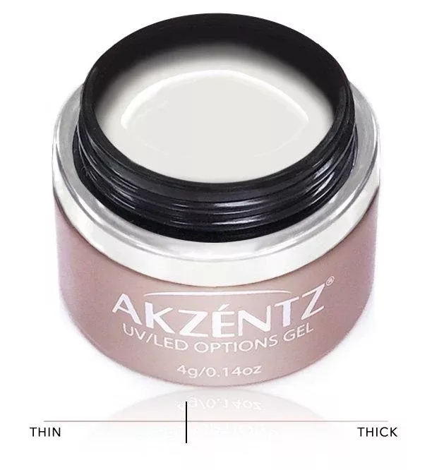 Akzentz Options Soak-Off Gel - Sculpturing White