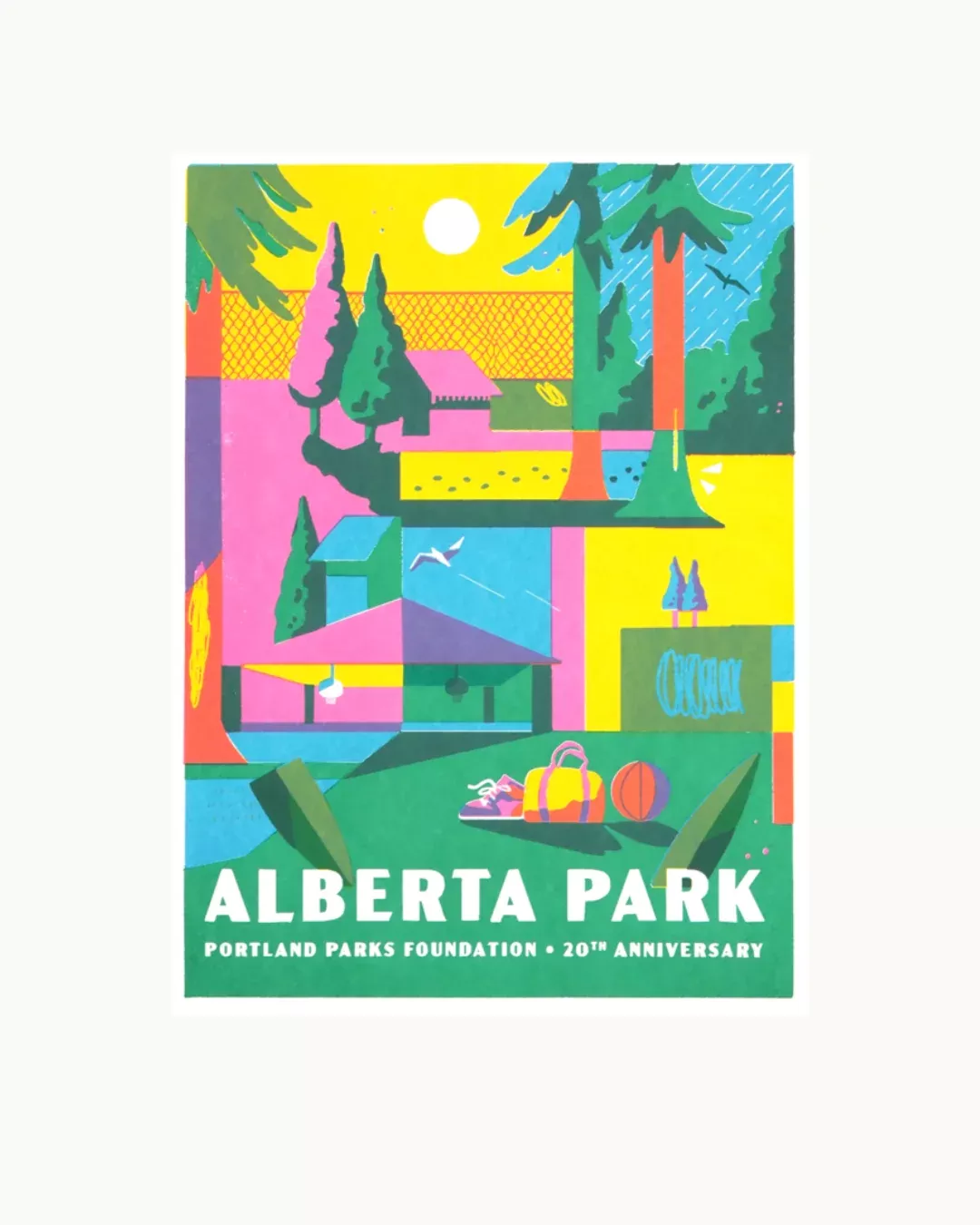 Alberta Park Poster by Portland Parks Foundation