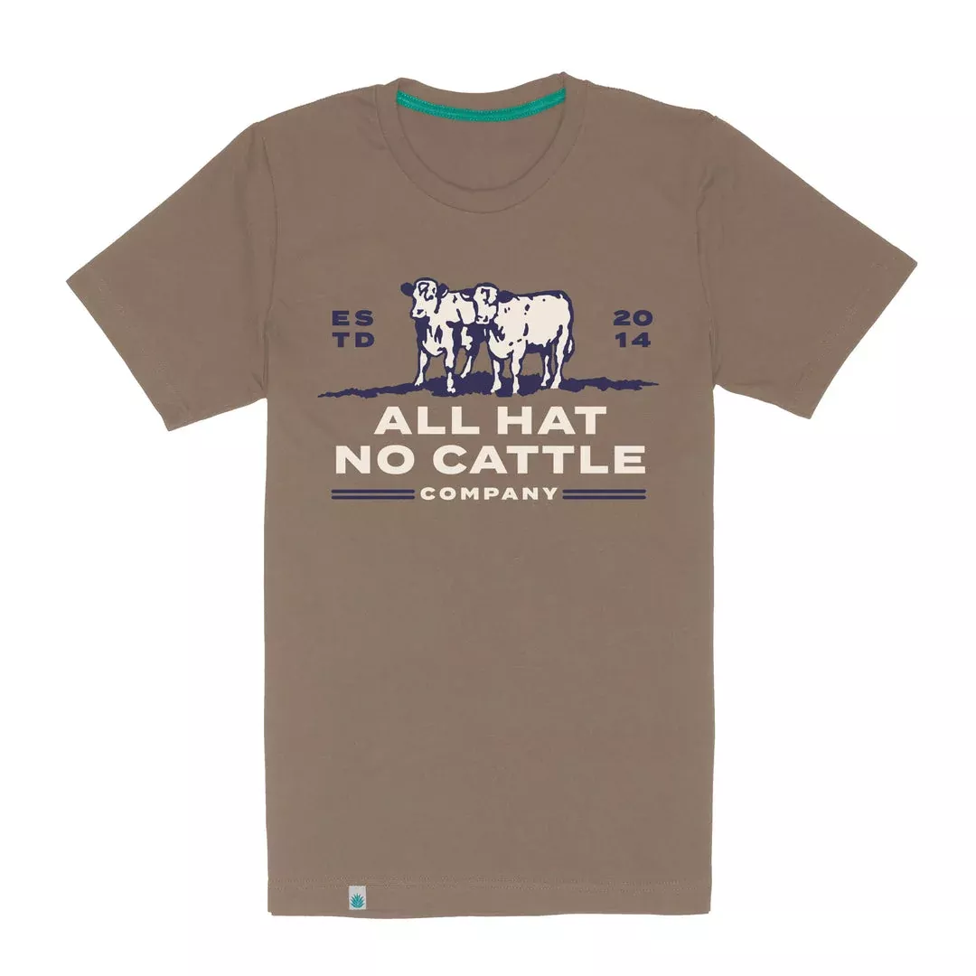 All Hat No Cattle Tee | Light Brown | Sendero Provisions Co