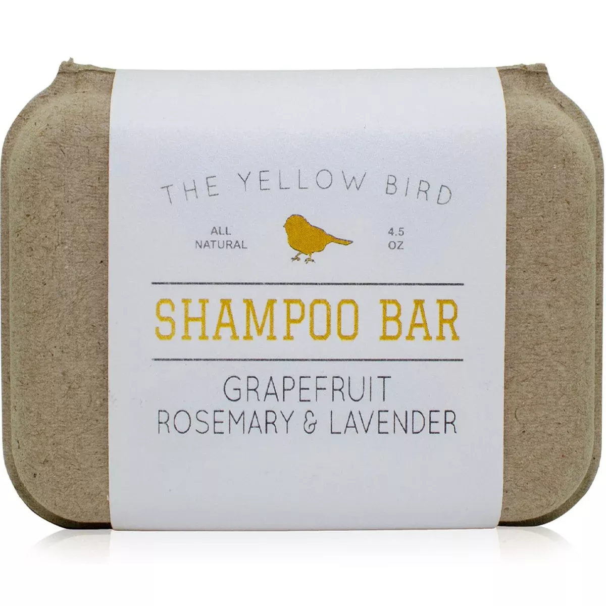 All Natural and Organic Solid Bar Shampoo