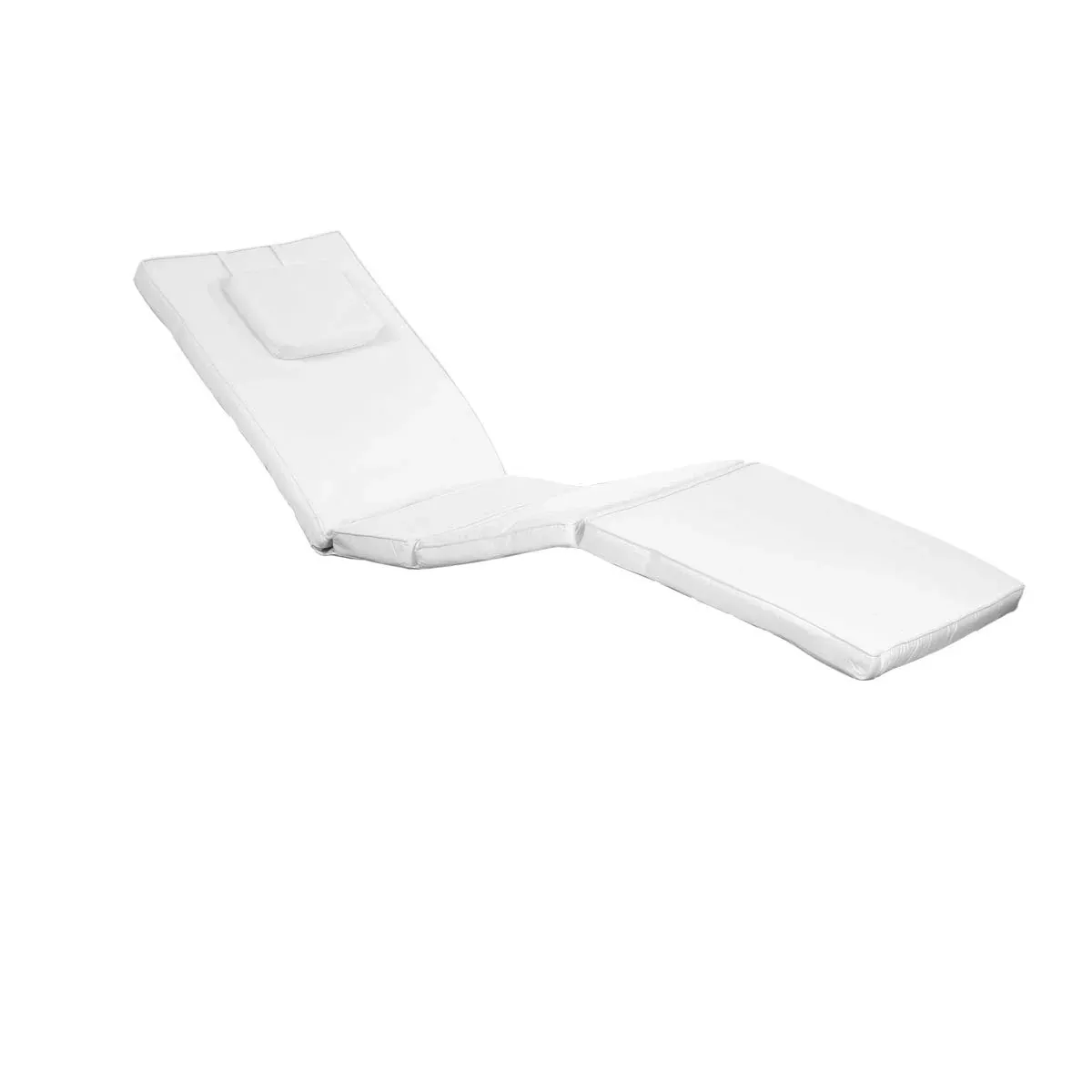 All Things Cedar TC70-W Chaise Lounge Cushion, White
