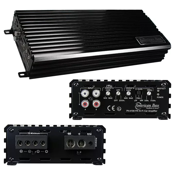 American Bass 4000W Max Class D Amplifier Phantom Micro-Technology