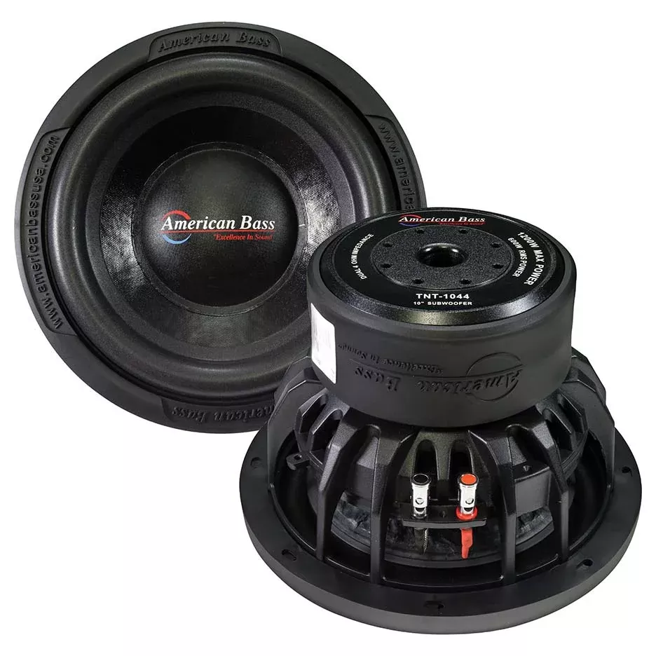 American Bass TNT1044 10 inch Dual 4 Ohm Car Stereo Subwoofer
