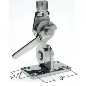 Antenna Ratchet Mount - Stainless Steel