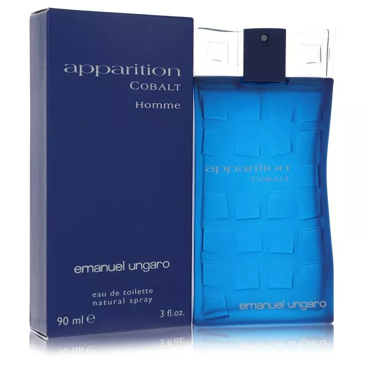 Apparition Cobalt by Ungaro - Eau De Toilette Spray 3 oz