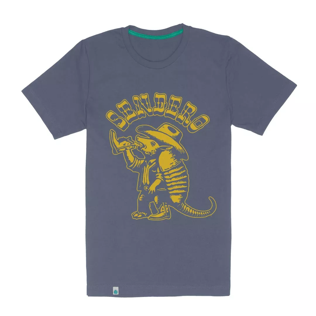 Armadillo Tee | Navy | Sendero Provisions Co