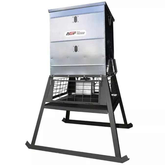 ASF 600 Lb. Stand & Fill Broadcast Feeder w/ Timer