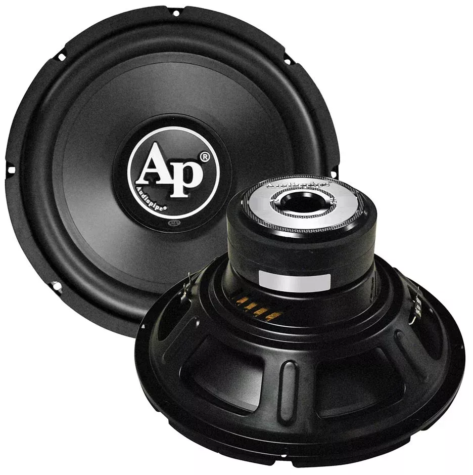 Audiopipe 10"Woofer 4 Ohm Dvc 800 Watts Max