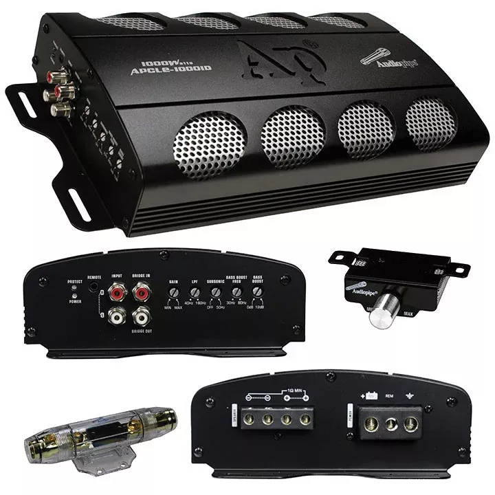 Audiopipe APCLE10001D Class D 1000 watt Mono Amplifier