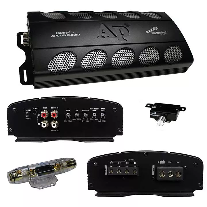 Audiopipe APCLE15001D 1500 Watt Class D Monoblock Amplifier
