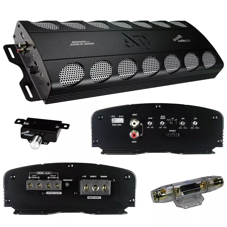 Audiopipe APCLE6002 2000 watt 2 channel Amplifier