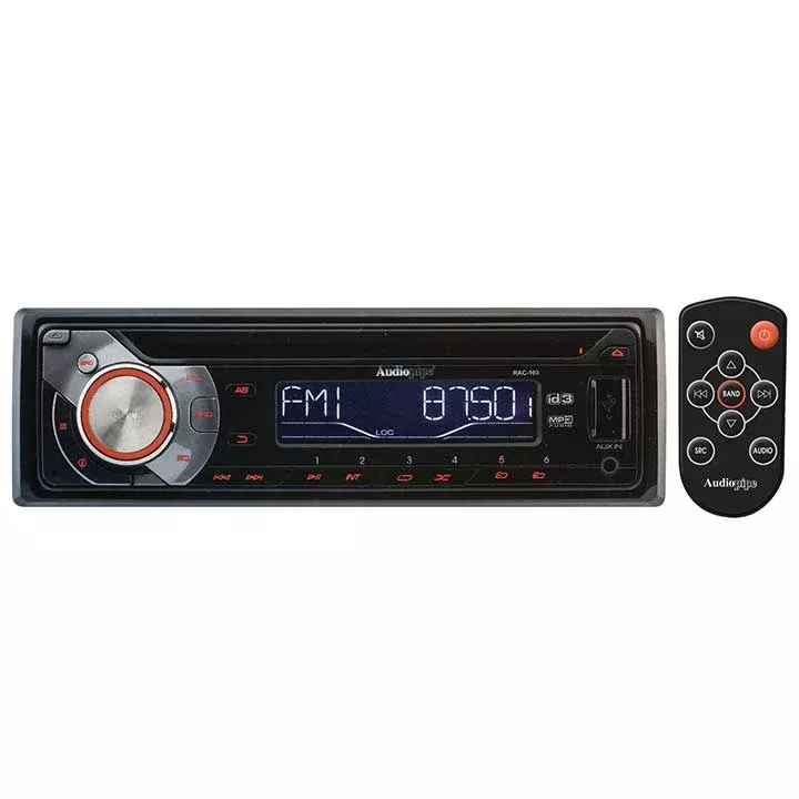 Audiopipe RAC103 AM/FM/CD/USB with Remote & sub out