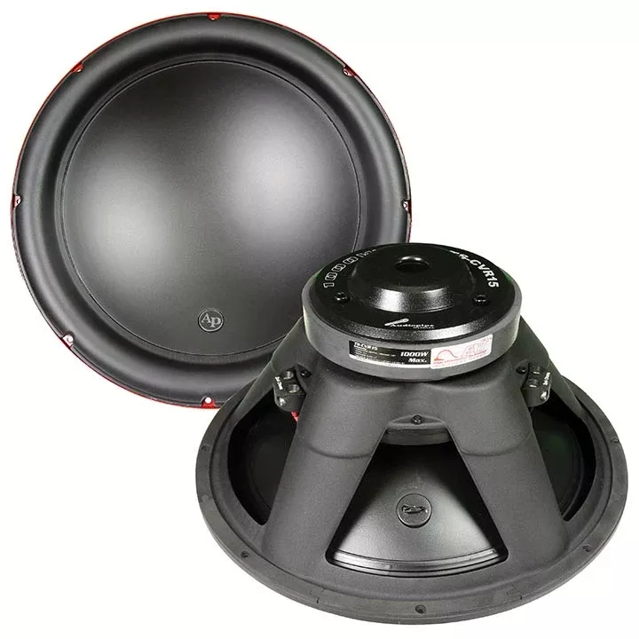 Audiopipe TSCVR15 15" Woofer 1000W Max 4 Ohm DVC
