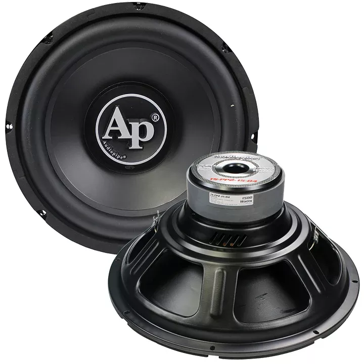 Audiopipe TSPP215D4 15" Woofer Dual 4 Ohm 1500W Max