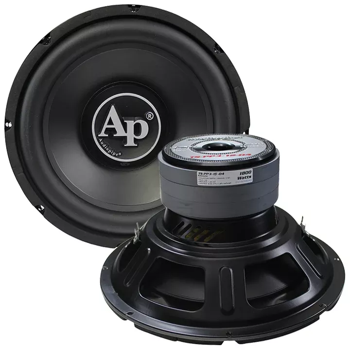 Audiopipe TSPP315D4 15" Woofer Dual 4 Ohm 1400W Max