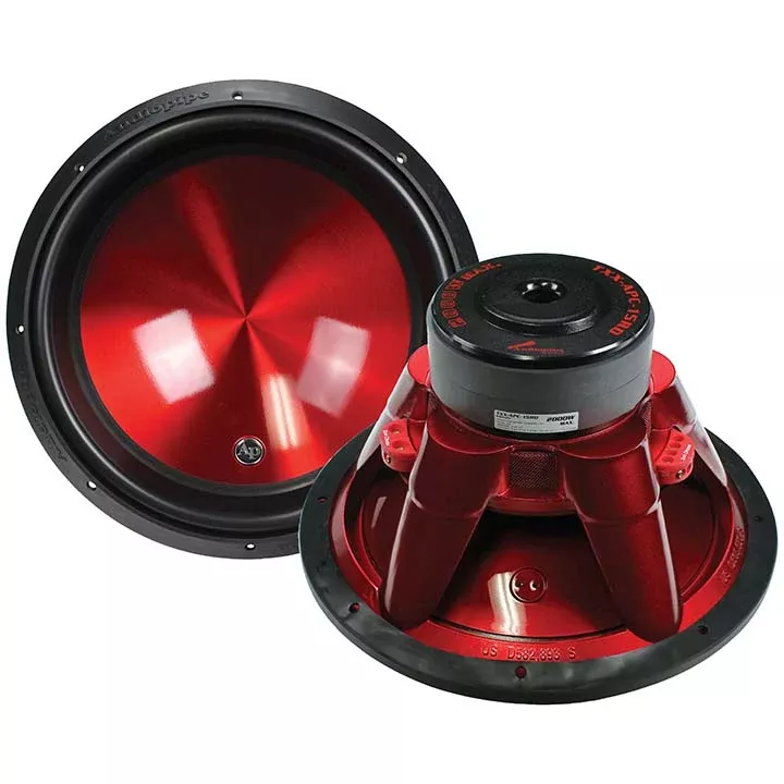 Audiopipe TXXAPC15RD 15" Woofer 2000 watt Max 4 Ohm DVC