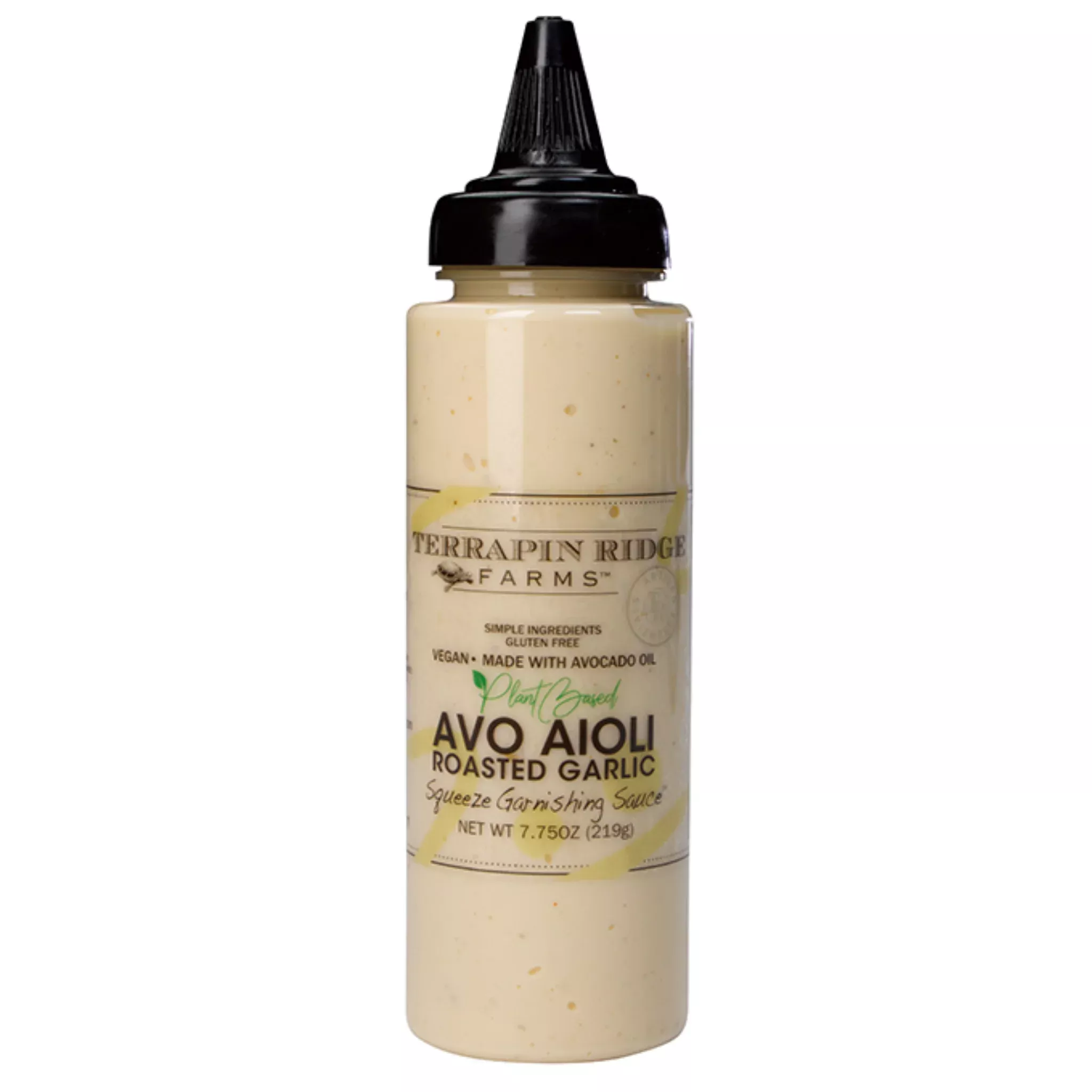 Avo Aioli Roasted Garlic Garnishing Sauce