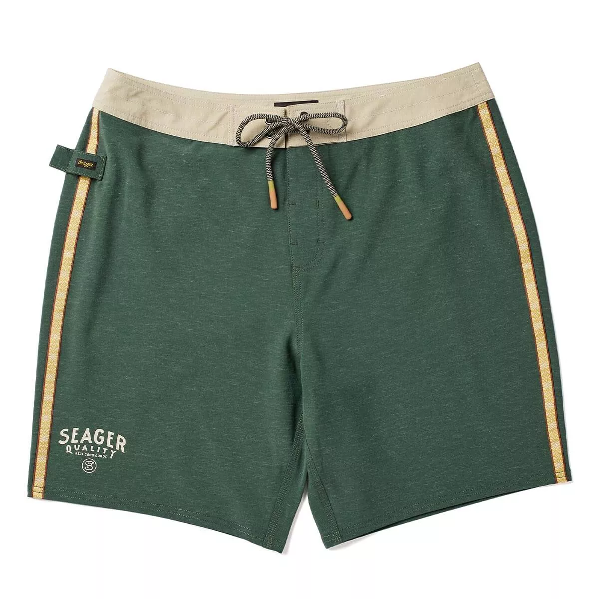 Azteca Boardshort | Spruce Green | Seager Co.