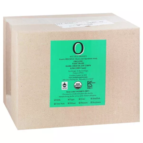 Baking Goods Chocolate Chp Dark Ft Vegn- 10Lb