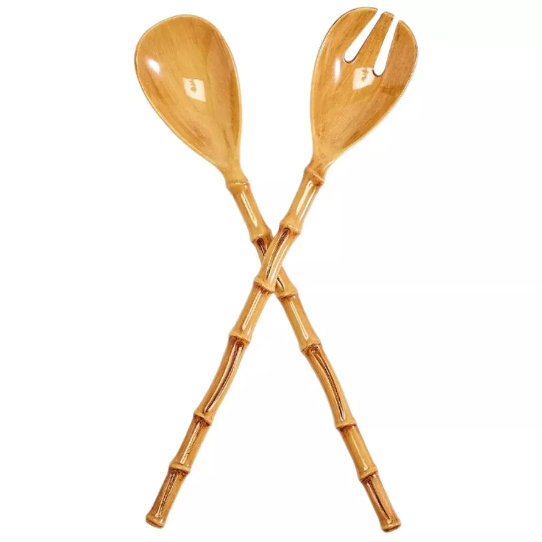 Bamboo Touch Acrylic Salad Servers - 2 pc.