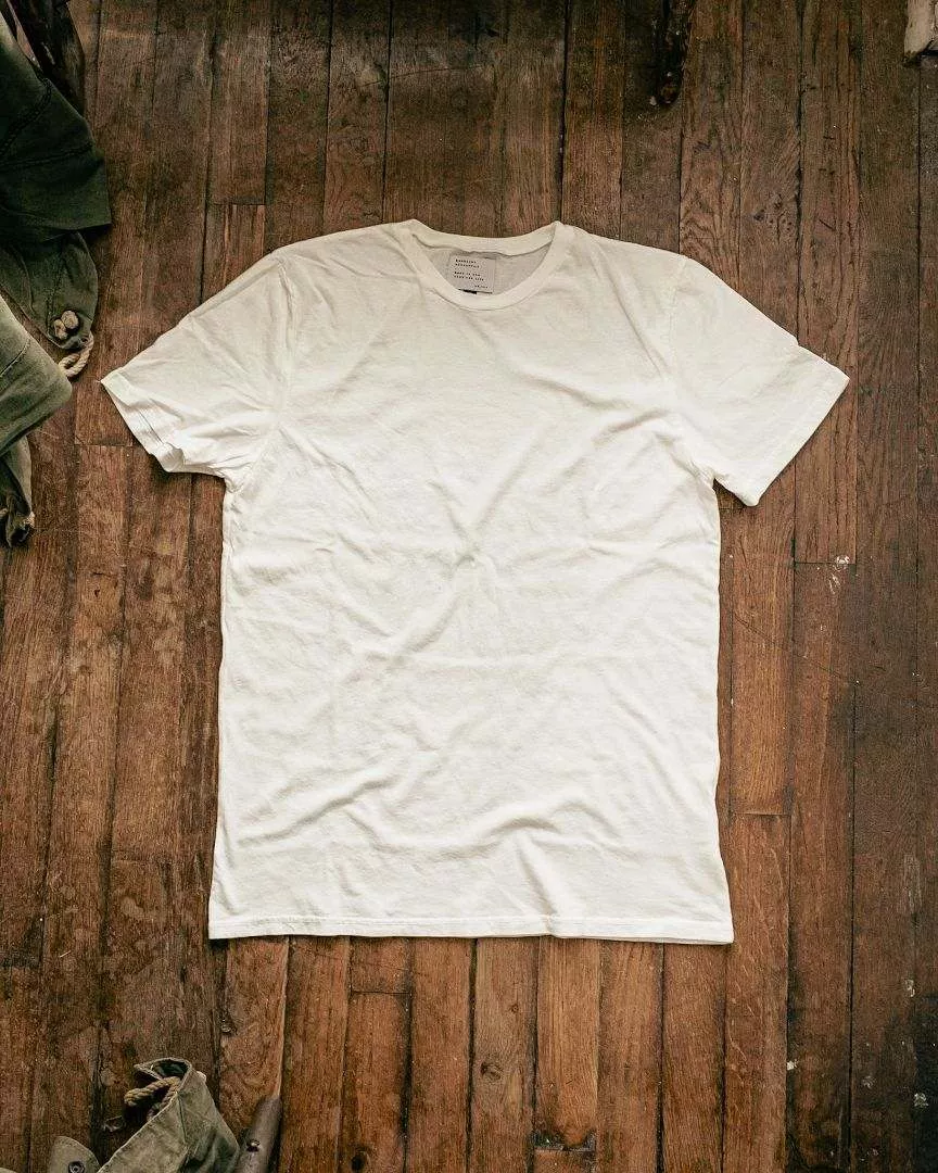 Basic 6 oz Tee | White | Manready Mercantile