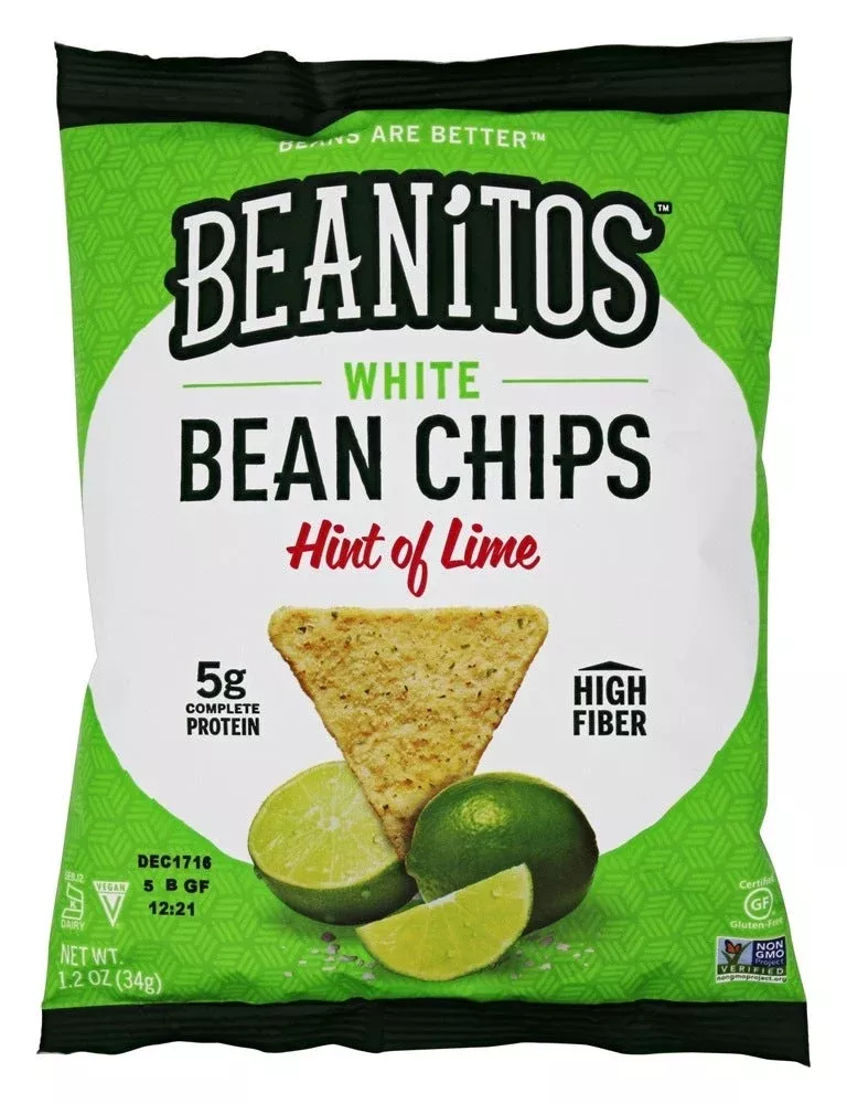 Beanitos Chips Hint Of Lime White Bean